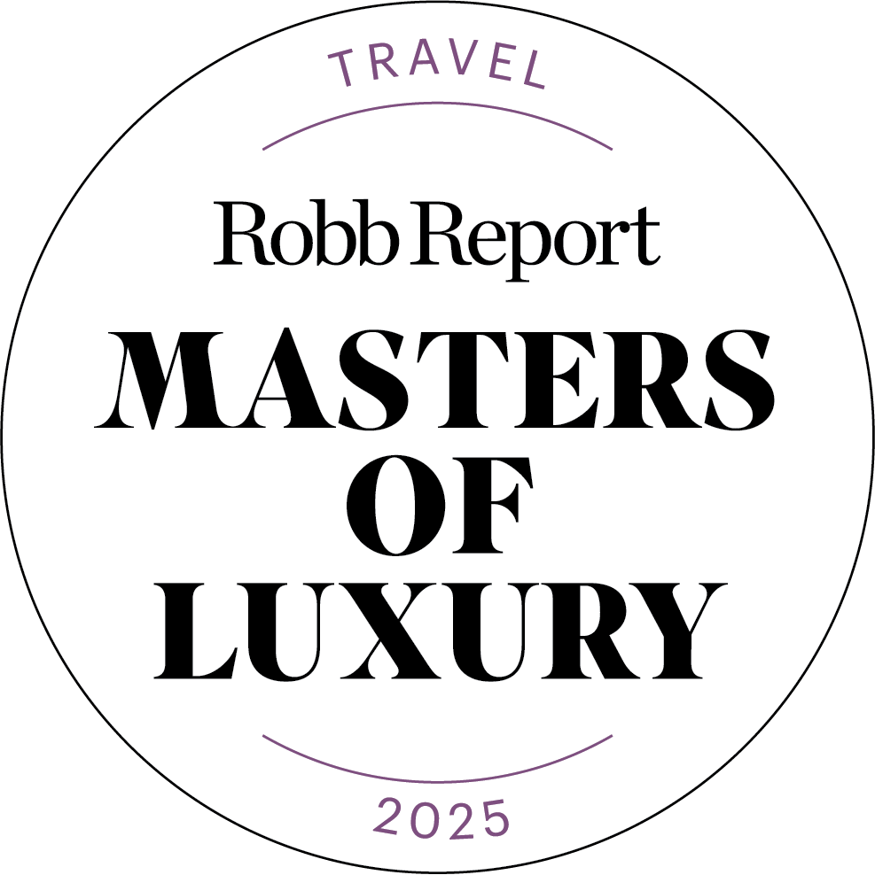 Robb Report Travel Masters of Luxury Logo