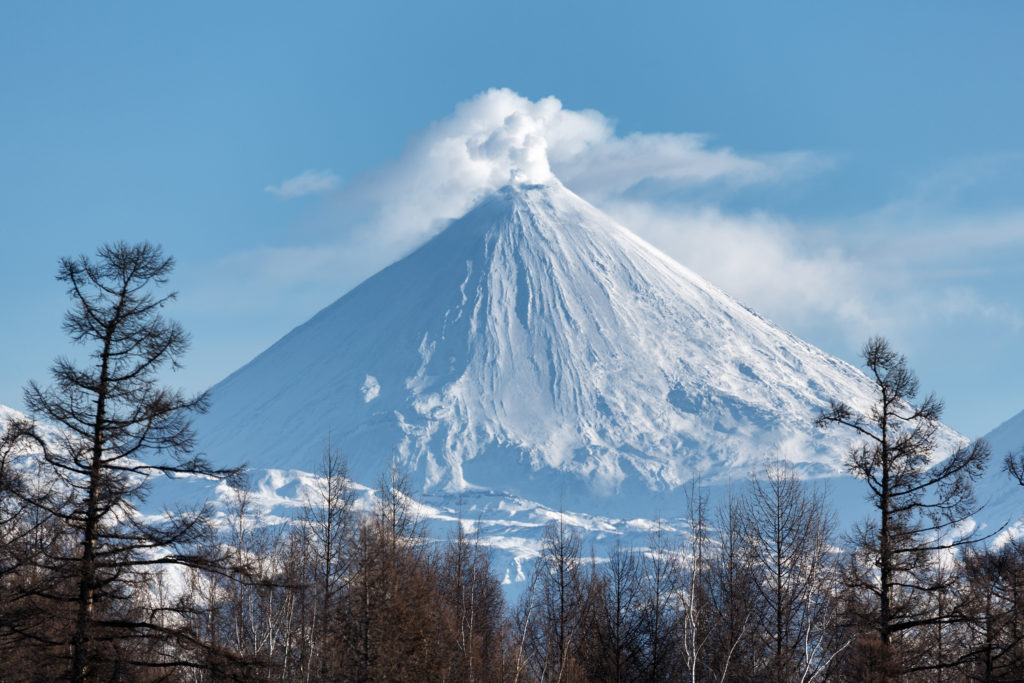 Kuril Islands volcano