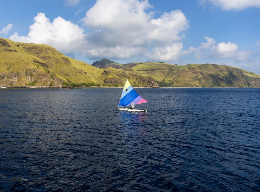 Sailing in Indonesia