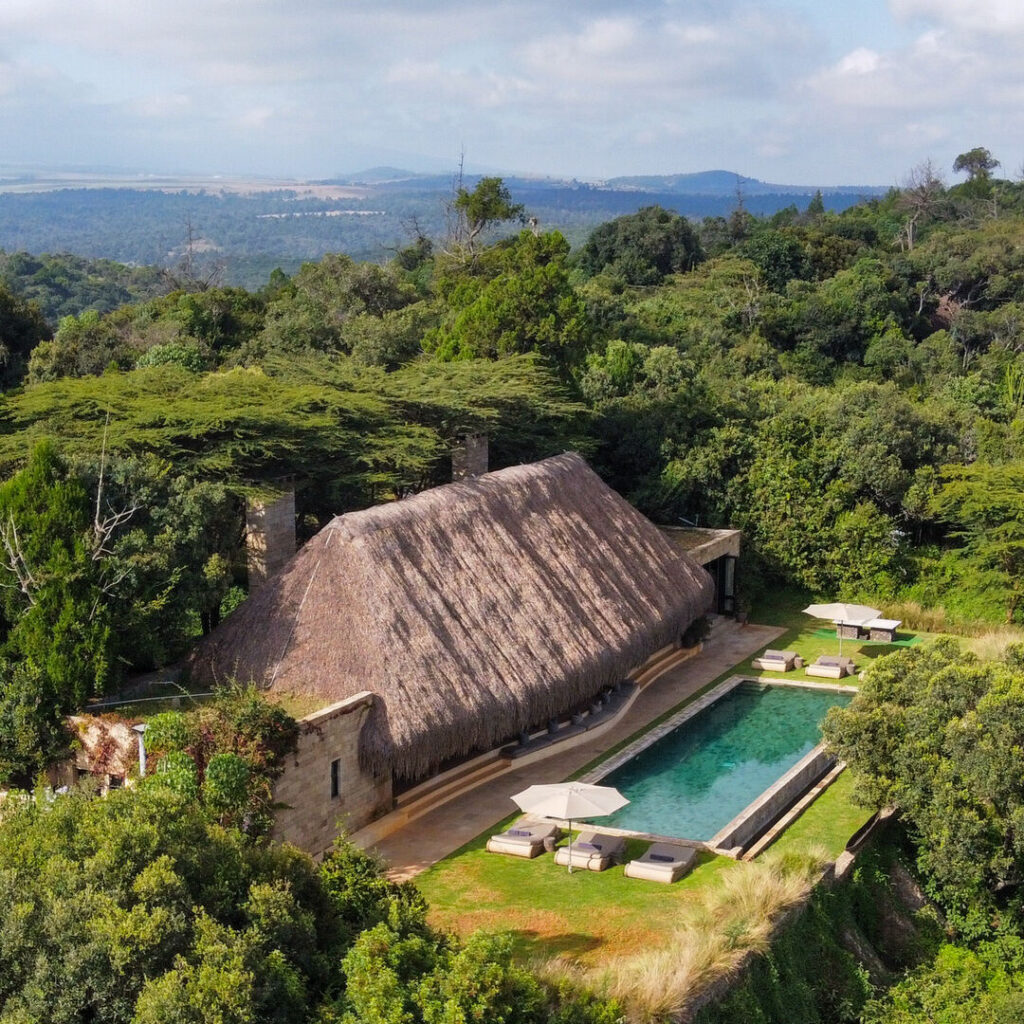 Sirai House drone shot